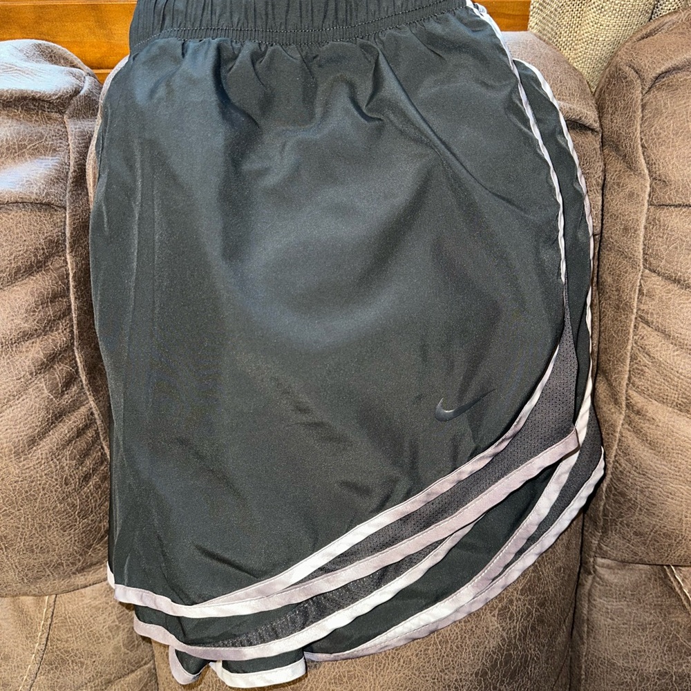 Grey Athletic Shorts with grey Trim